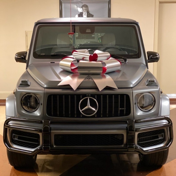 La SUV Mercedes-Benz G63 que el famoso boxeador Floyd Mayweather regalo a su hija para Navidad