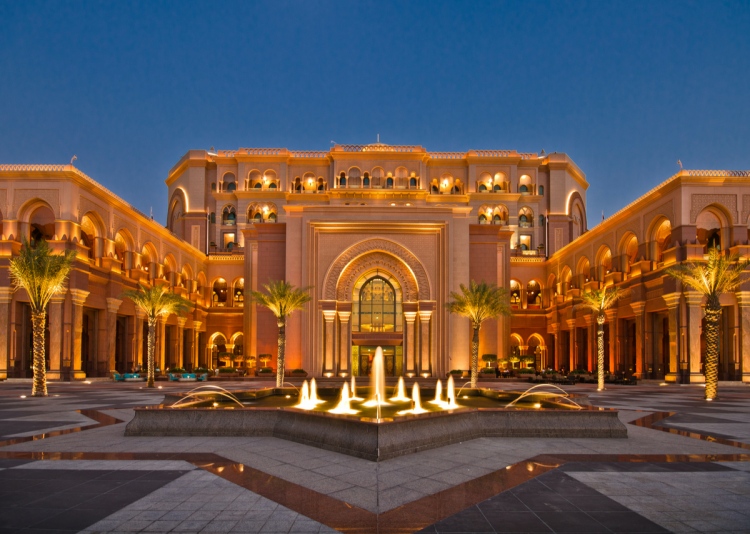 Emirates Palace en Abu Dabi