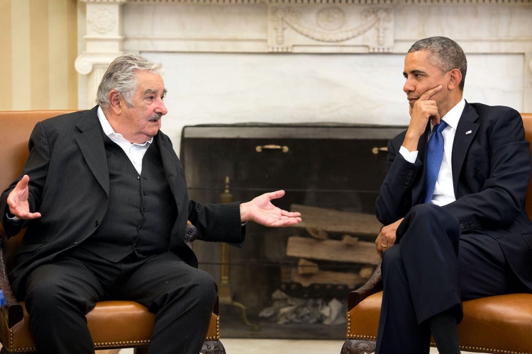 Pepe Mujica y Barack Obama