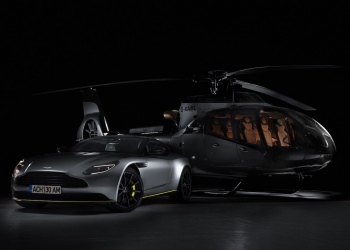Airbus + Aston Martin presentan el lujoso helicóptero ACH130 Aston Martin Edition