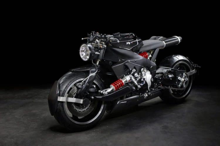 De vuelta al futuro con esta súper poderosa motocicleta "Yamaha YZF R1" por Lazareth