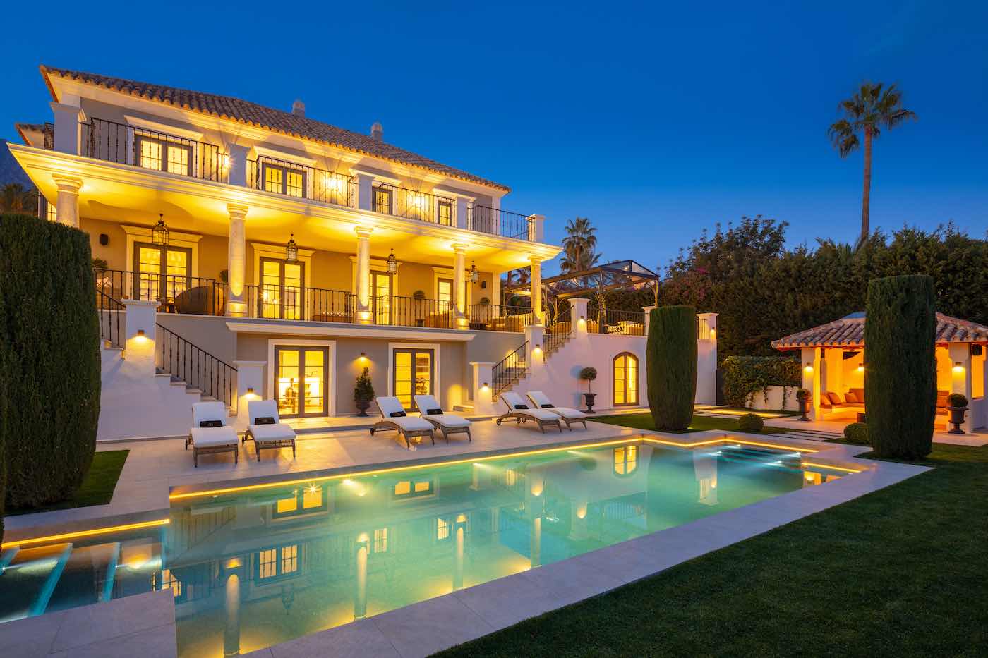Ultra lujosa villa ubicada en uno de los enclaves más codiciados de Sierra Blanca, Marbella.