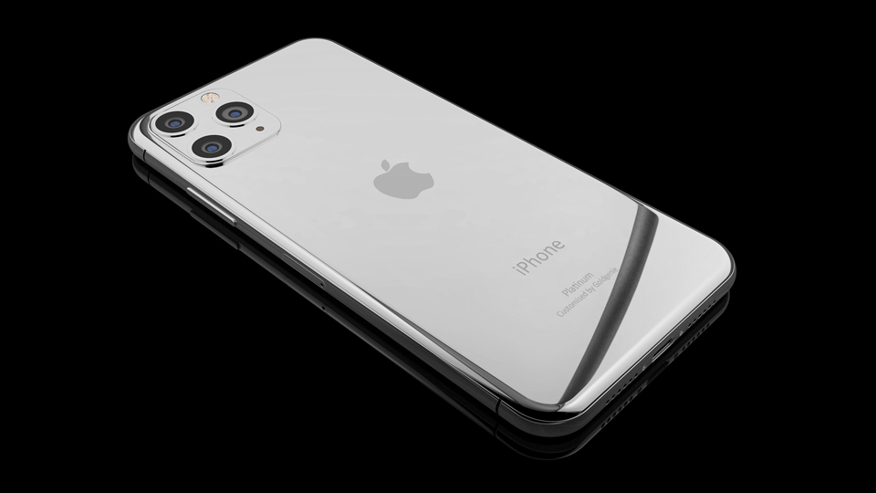 iPhone 11 Pro y iPhone 11 Pro Max de platino