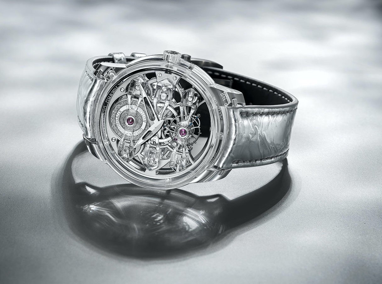 Girard-Perregaux revela el reloj Quasar Light de edición limitada de $300.000 con una construcción casi de zafiro