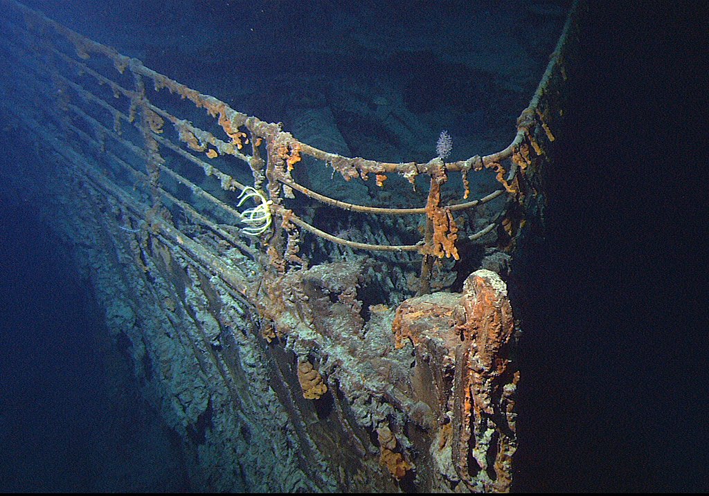 Naufragio del RMS Titanic en la costa de Canadá