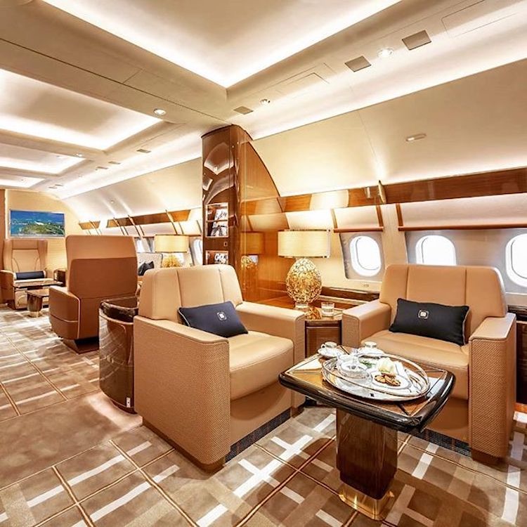 Airbus ACJ320neo: Este jet privado de $110 millones parece más a un opulento penthouse que a un avión