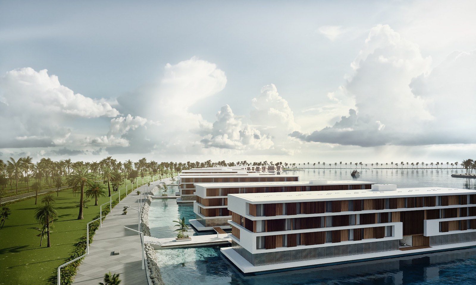 Durante la Copa Mundial FIFA 2022 en Catar, los fanáticos podrán alojarse en estos innovadores y espectaculares hoteles flotantes