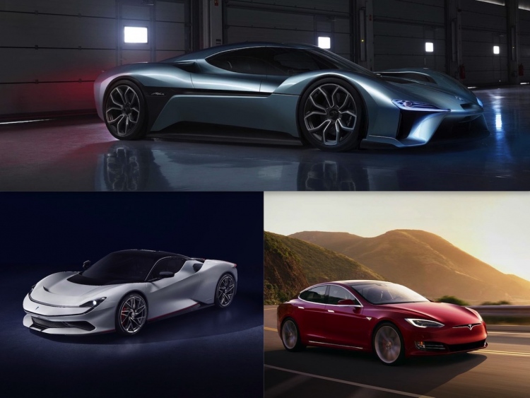 Estos son los 7 autos eléctricos más rápidos del mundo en este momento