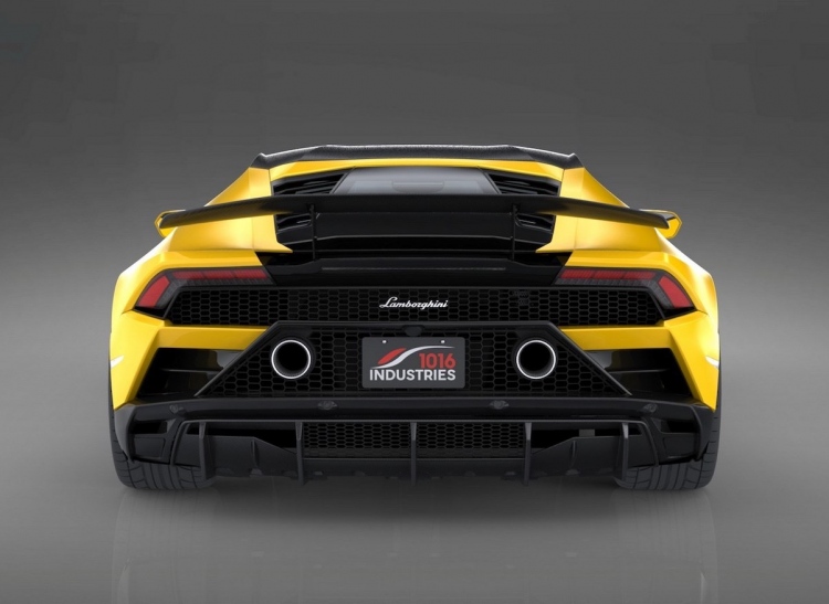 1016 Industries crean el primer Lamborghini Huracán Evo 100% de fibra de carbono del mundo