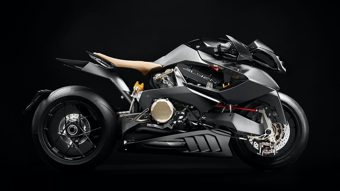 Vyrus regresa con la poderosa motocicleta Alyen 988 de 202 hp impulsada por un motor Ducati