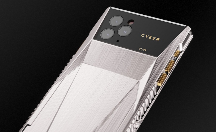 La versión del iPhone 11 Pro de Tesla y Caviar inspirada en el Cybertruck puede ser tuya por $19.900