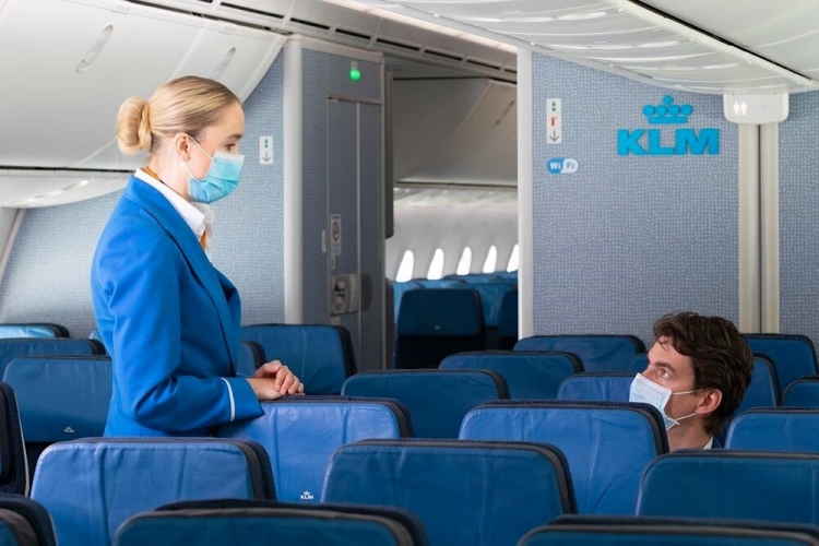 KLM explica cómo se mantiene la calidad del aire a bordo de sus aviones