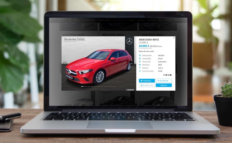 El Grupo Louzao lanza su primer e-commerce permitiendo la compra de vehículos 100% online.