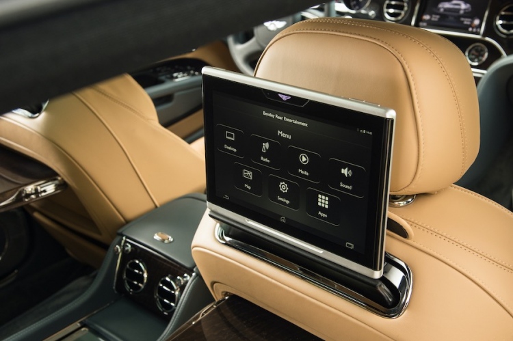 Bentley, el confort de los asientos traseros elevados a nuevas cotas