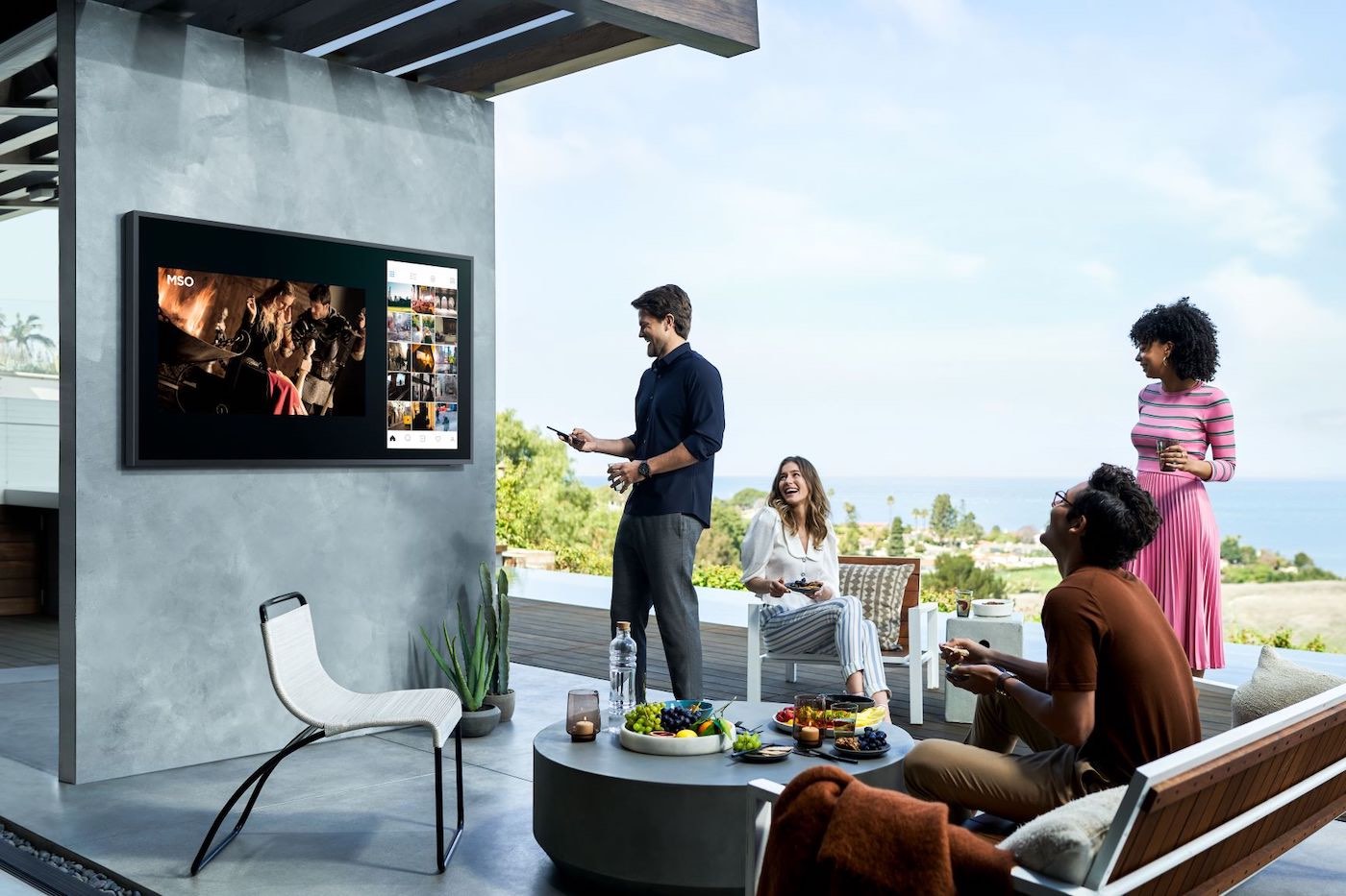 Samsung presenta The Terrace, su nuevo televisor QLED 4K para exteriores
