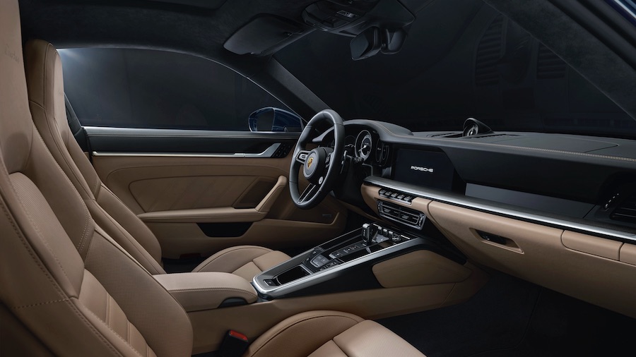 El interior del nuevo 911 Turbo