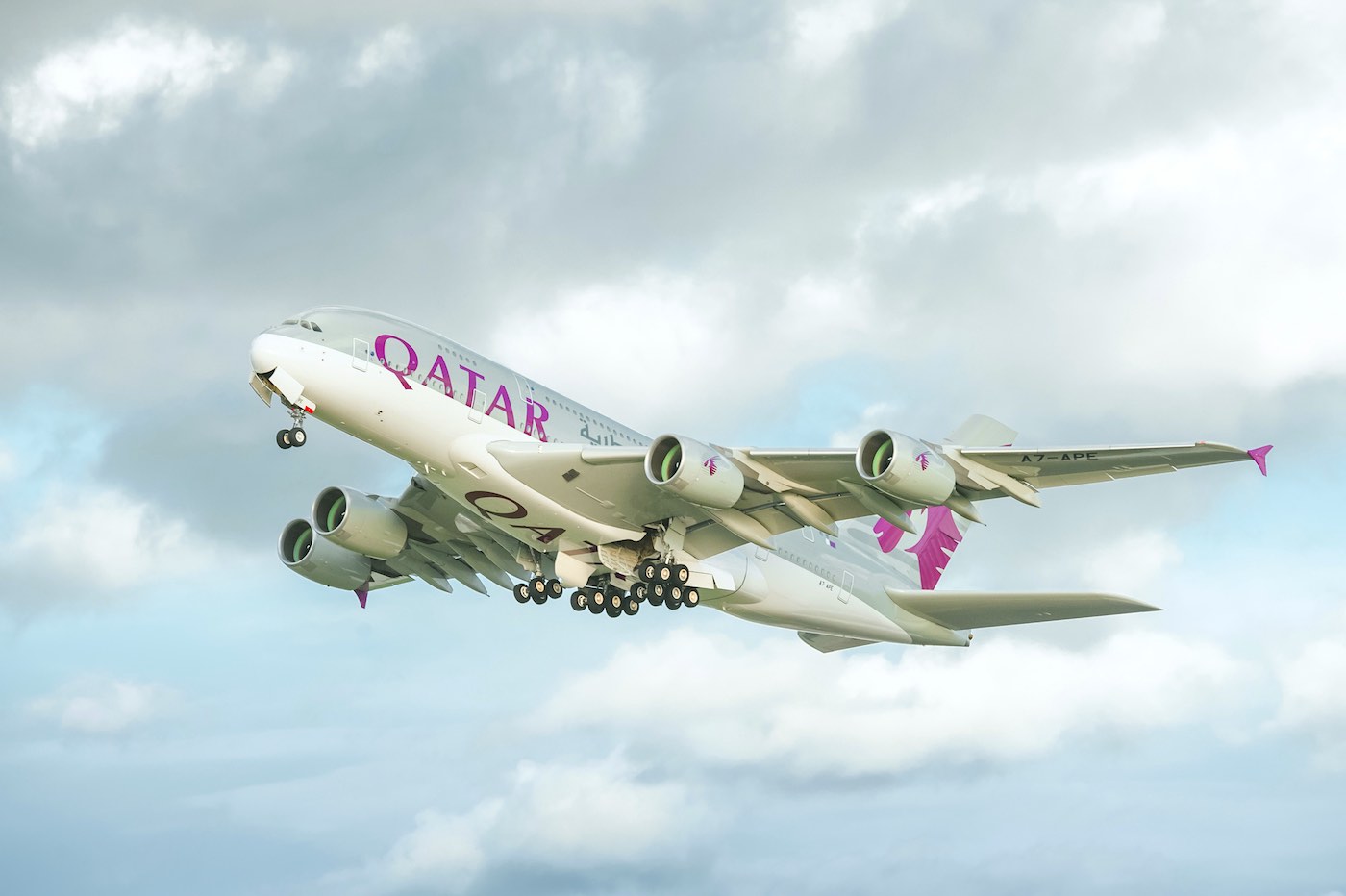 Qatar Airways Airbus A380: Aerolíneas que ofrecen mejor la comida a bordo para sus pasajeros de primera clase.