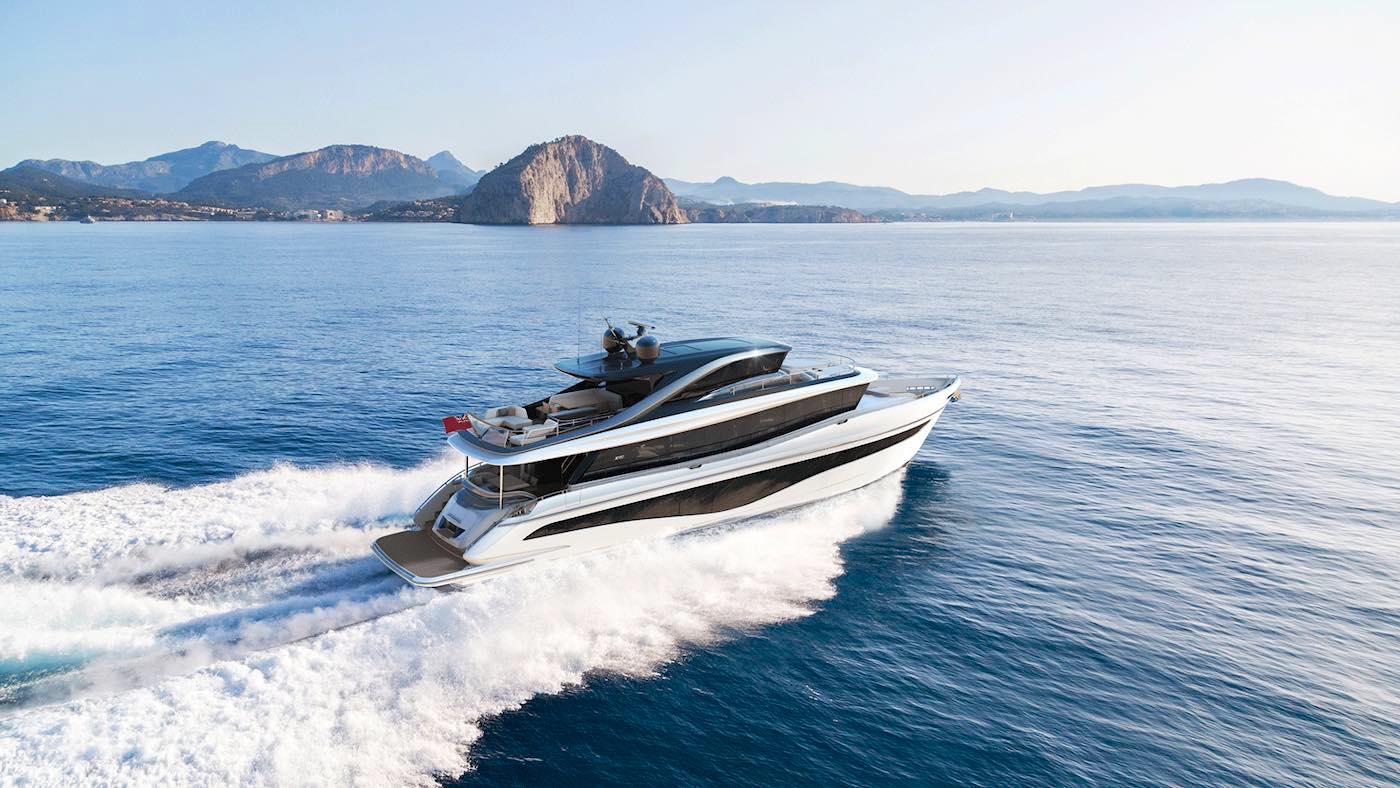 Princess Yachts revela su nuevo súper yate X80 de 25 metros