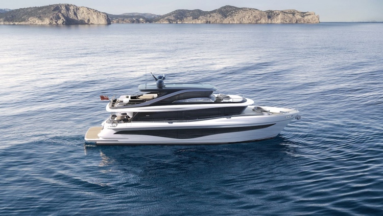 Princess Yachts revela su nuevo súper yate X80 de 25 metros