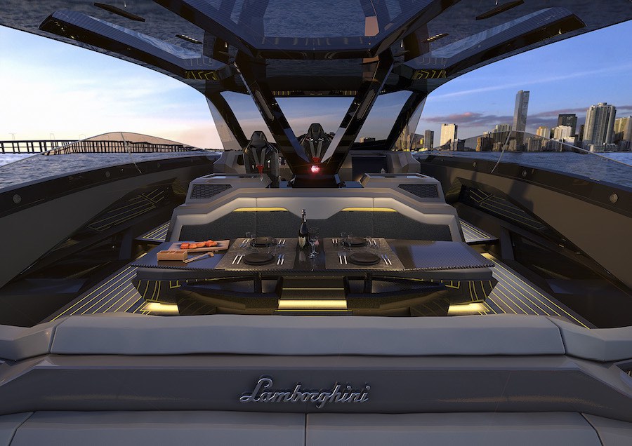 El nuevo yate Lamborghini de $3,4 millones y 4.000 caballos de fuerza