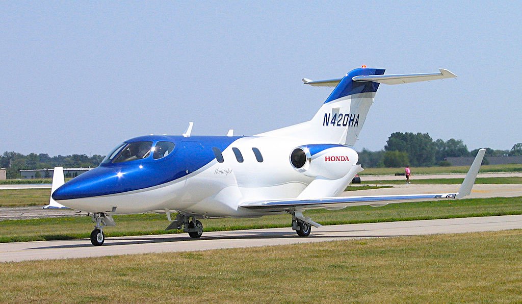HondaJet: Uno de los mejores jets privados con certificación de piloto único.