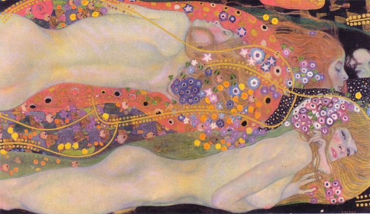 "Water Serpent II", de Gustav Klimt