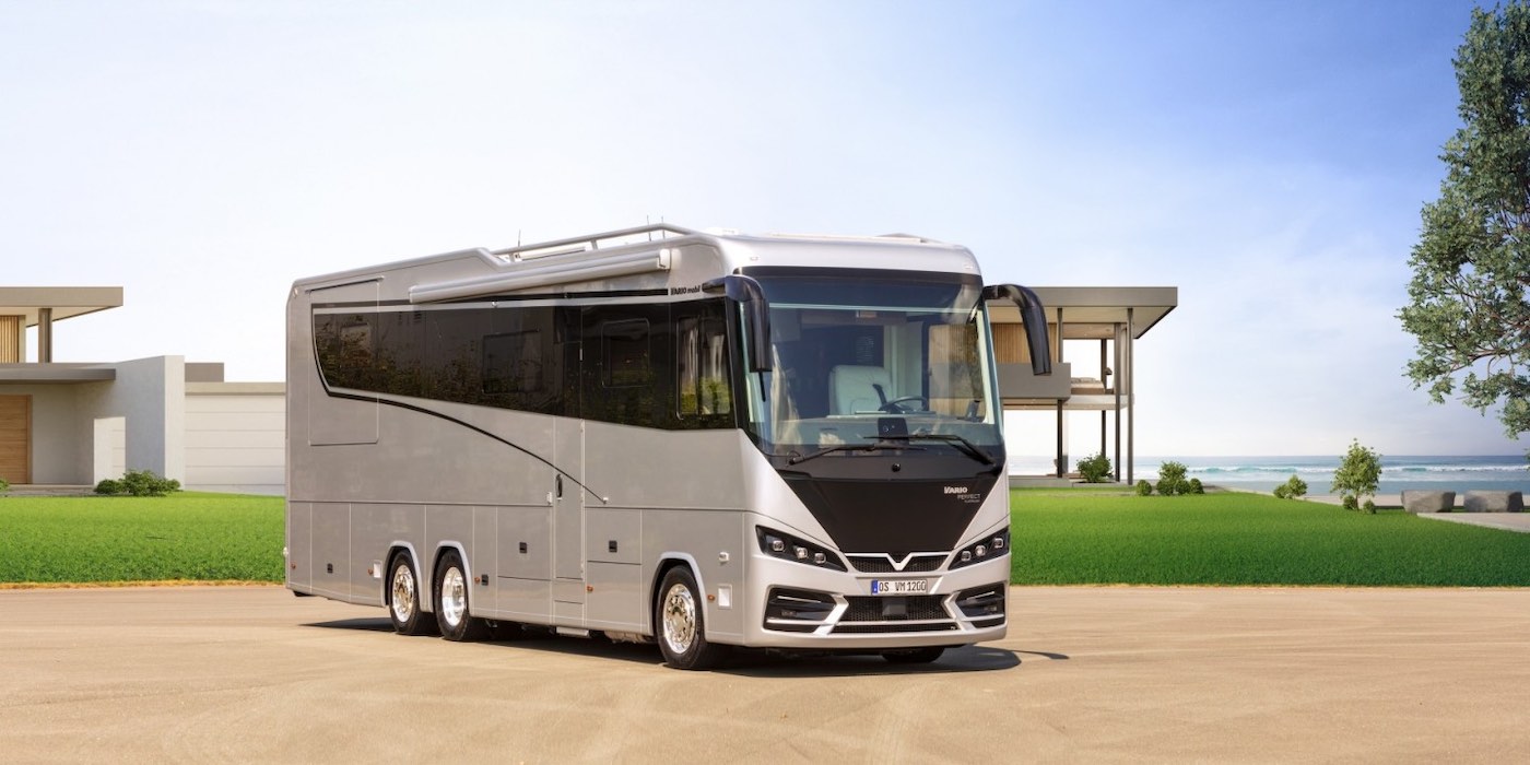 La autocaravana Serie 1200 Platinum de Vario Mobil es como una suite de lujo sobre ruedas