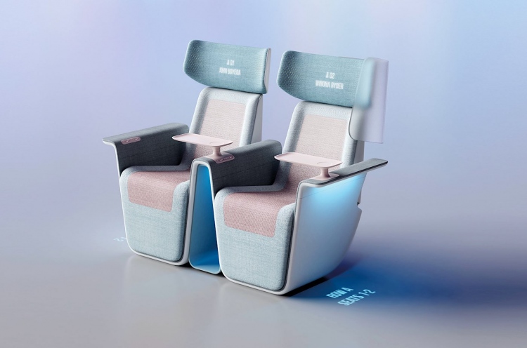 Sequel Seat, el asiento de cine post-coronavirus diseñado por Layer con tejido antivírico, pantallas y luces UV