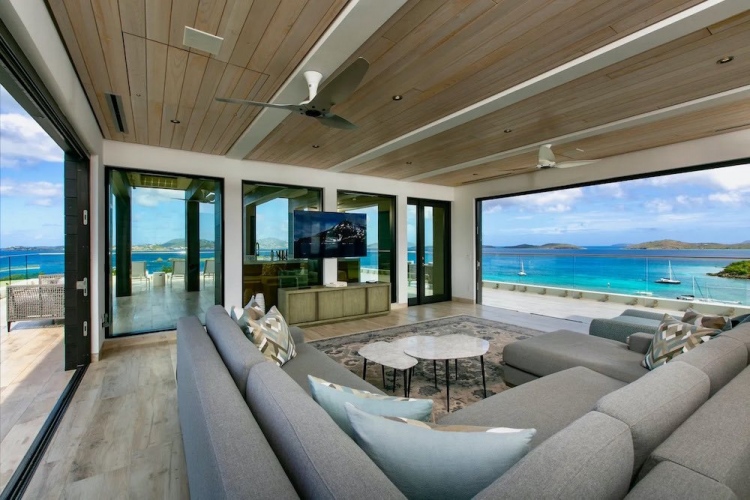 En venta espectacular y moderna villa en St. John, Islas Vírgenes de Estados Unidos