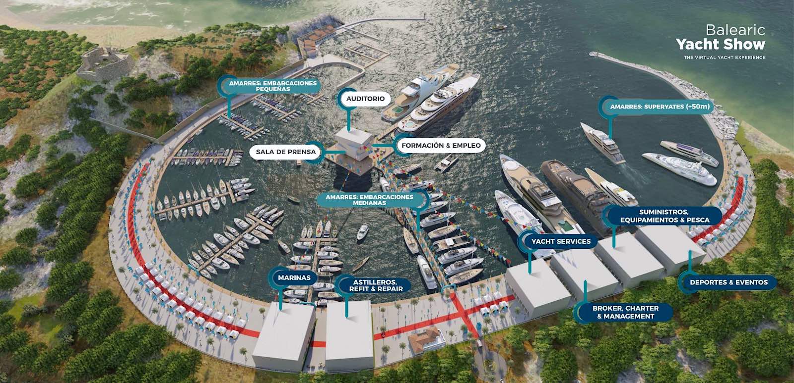 Las grandes empresas del sector náutico nacional e internacional se suman a Balearic Yacht Show