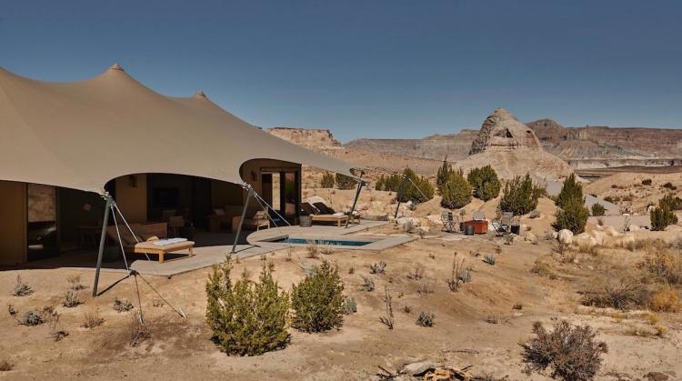 Camp Sarika by Amangiri, una experiencia de glamping única en Utah