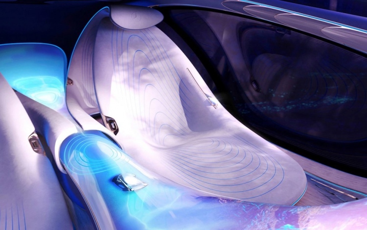 El Mercedes-Benz Vision AVTR es de otro planeta; el video muestra el futurista vehículo eléctrico en acción
