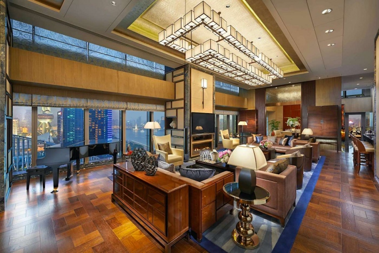 Presidential Suite, Mandarin Oriental Pudong