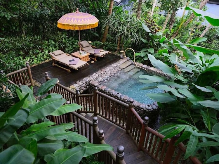 The Capella Ubud, un hotel construido entre árboles y escondido en la naturaleza virgen de Bali