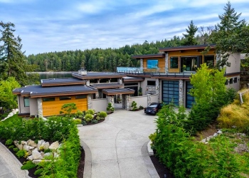 Esta hermosa casa moderna frente al mar en Vancouver, Columbia Británica se vende por $6,08 millones