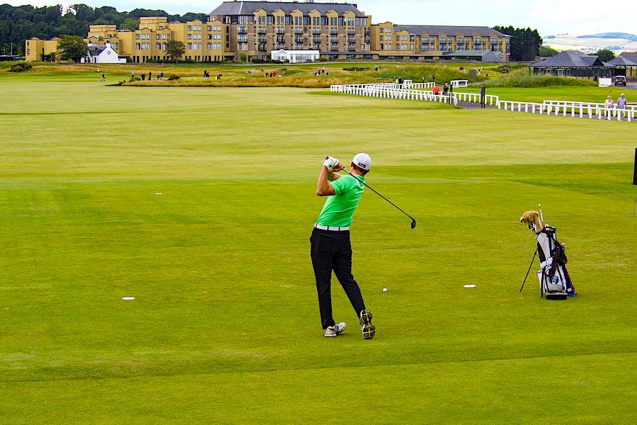 St Andrews, un de campos de golf de lujo más exclusivos del mundo.