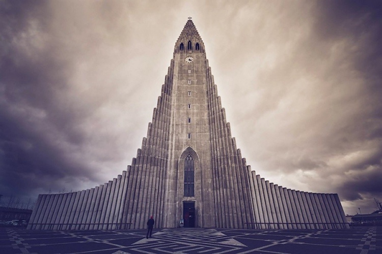 Iglesia Reikiavik, Islandia