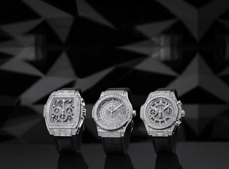 Hublot lanzó colección de relojes incrustados con diamantes de Alta Joyería