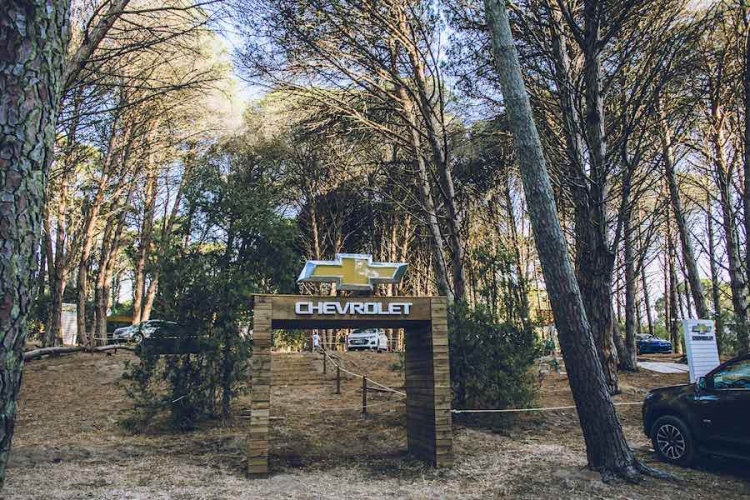 Chevrolet inaugura el "Paseo del Bosque" en Cariló