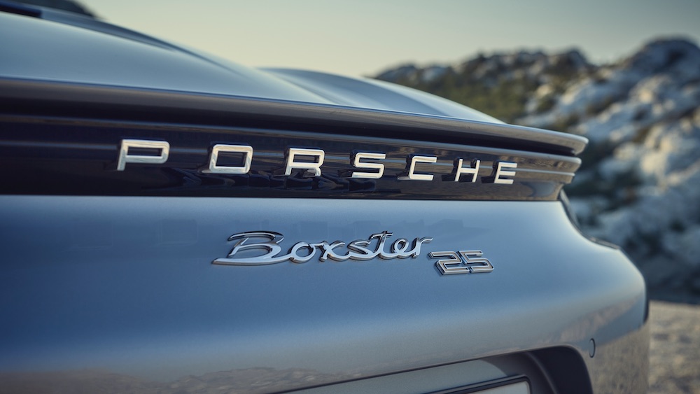 Porsche presenta la nueva edición limitada Boxster 25º Aniversario