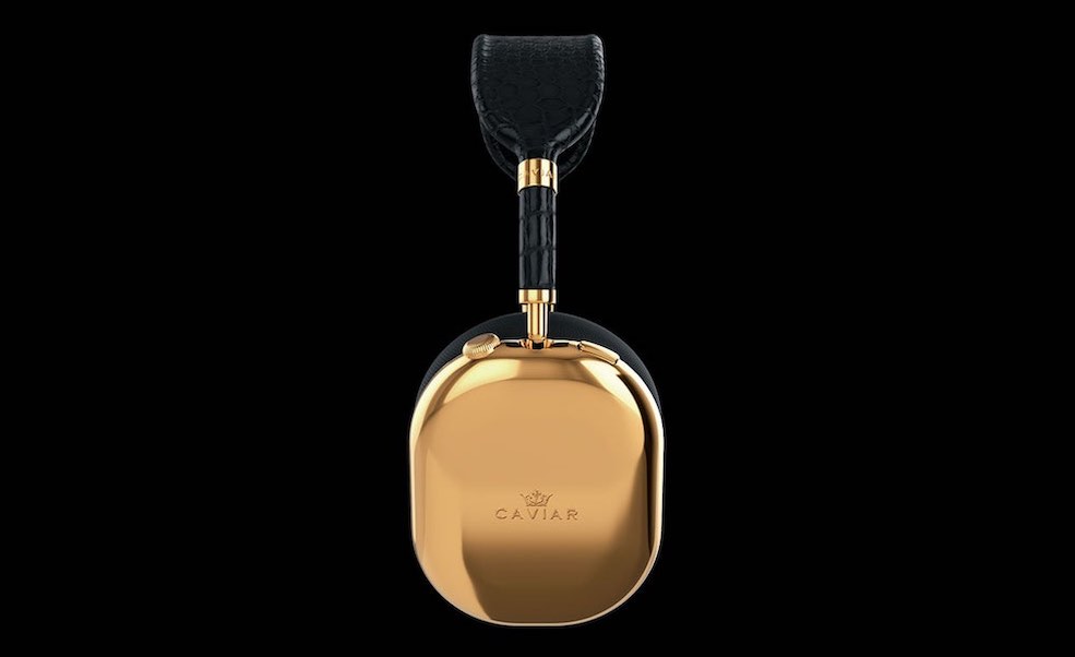 Caviar presentó los auriculares AirPods Max personalizados de $108.000