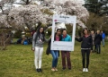 Festival de los cerezos en flor en el parque Queen Elizabeth, Vancouver, Canadá
