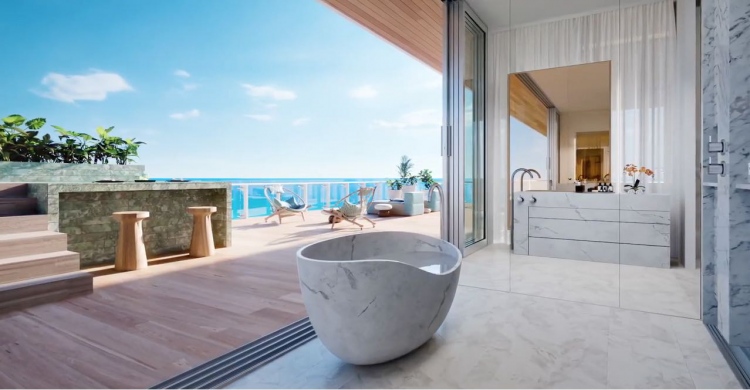 Penthouse 57 Ocean en Miami Beach de $38 millones hace su debut virtual