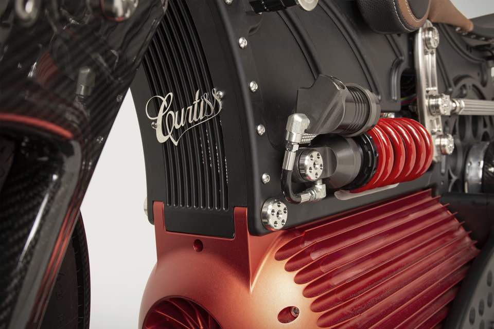 Curtiss One, una impresionante moto eléctrica hecha a mano de 115.000 dólares