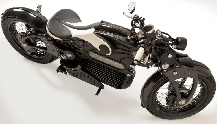Curtiss One, una impresionante moto eléctrica hecha a mano de 115.000 dólares