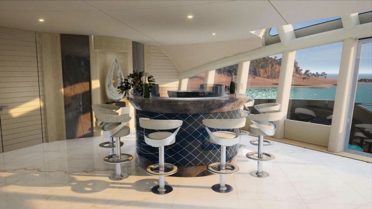 El nuevo concepto de superyate Emir de la prestigiosa firma Gresham Yacht Design