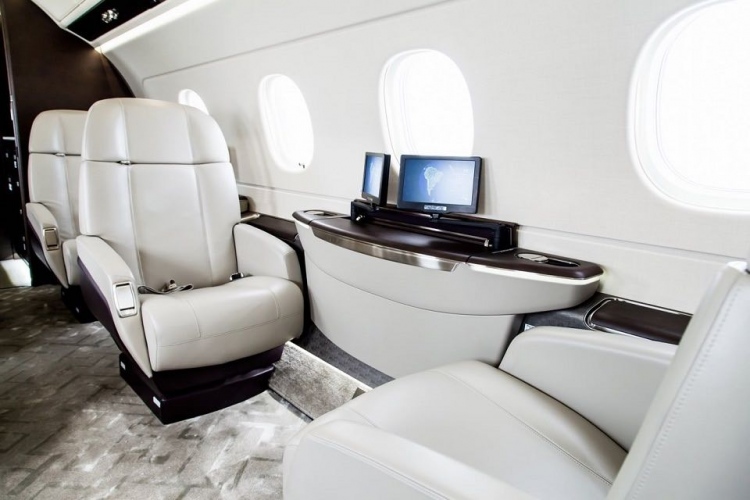 Embraer Legacy 450: Un avión ejecutivo con lujos y rendimientos incomparables