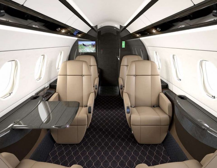 Embraer Legacy 450: Un avión ejecutivo con lujos y rendimientos incomparables