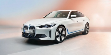 Un vistazo del primer BMW i4 totalmente eléctrico