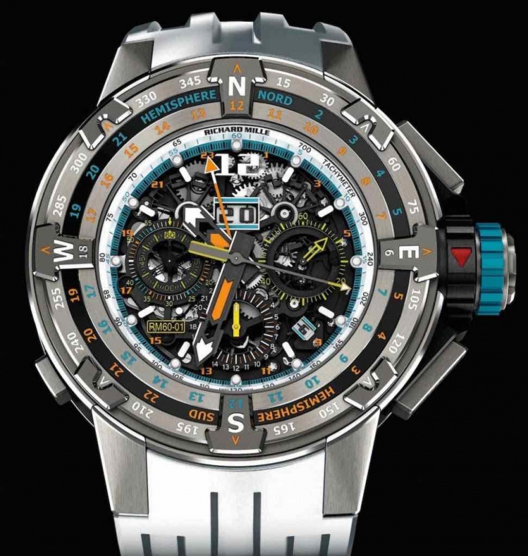 Richard Mille fabricó solo 50 piezas del ultra exclusivo reloj RM60-01
